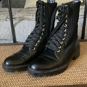 Zara Combat Boots - Size 38